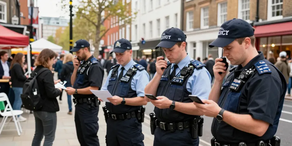 Security professionals providing trusted community safety services in London.