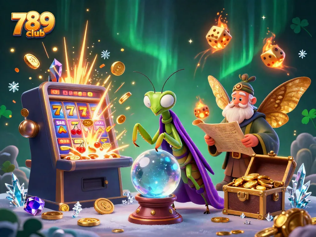 Engage with the vibrant gaming scene at 789 club featuring fortune tellers, slots, and treasure