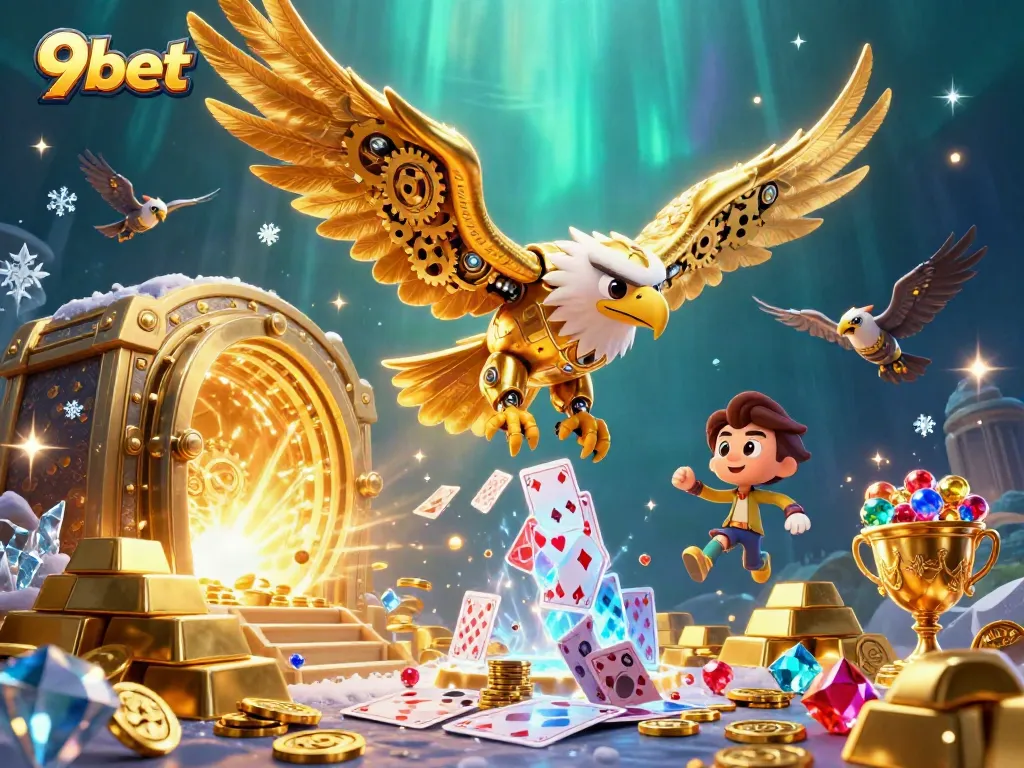 Experience a thrilling gaming adventure at 9bet with dynamic characters and stunning casino elements.