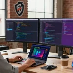 在现代化开发环境中，搜狗输入法助力高效编程与设计工作。