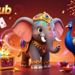 B52club transforms gameplay with a colorful 3D scene featuring rich casino elements and festive energy.