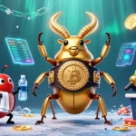 Experience the thrill of Sun win with this vibrant 3D illustration of animated characters in an epic casino showdown.