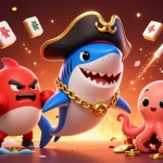 Daga announces exciting gameplay with a vibrant illustration featuring a pirate shark, pufferfish, and octopus.