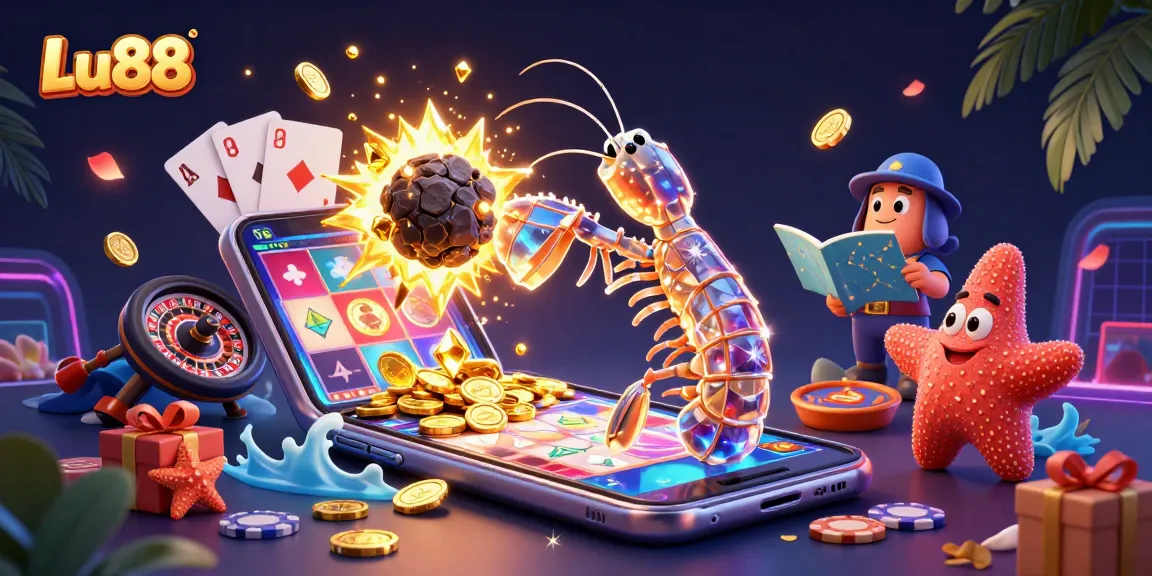 Engage with Lu88's dynamic gaming experience featuring vibrant slot games and casino fun.