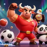 Experience the thrill of winning at trang chủ bet168 with iconic mascots celebrating victory.