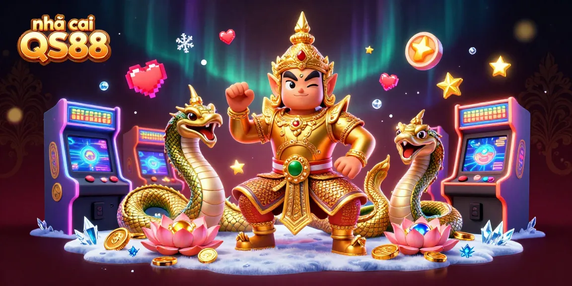 Experience excitement at nhà cái QS88 with colorful characters and dynamic gaming elements.