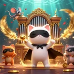 Experience thrilling games at nhà cái qs88 with a vibrant, detailed casino scene featuring enchanting characters.