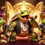 Experience thrilling wins at qs88 with a vintage mafia turtle and bullfrog enforcers in a dazzling casino.