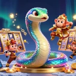 Play z188 and experience exciting casino games with colorful characters in a vibrant digital illustration.