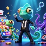 Bet, win, and enjoy thrilling games at NN88, featuring exciting chameleon and octopus characters!