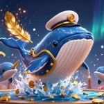 Play thrilling games at fiveshot with creative characters like a whale and narwhal amidst vibrant casino elements.