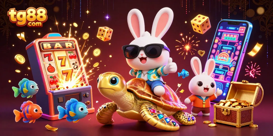 Win big at tg88 com with vibrant casino games, including slots and lively characters!