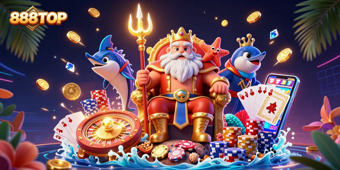 Experience thrilling gameplay at 888TOP with dazzling casino elements and a regal adventure.
