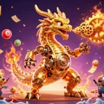 Experience thrilling gameplay at lv88-bet1 with our vibrant casino and lottery-themed illustration.