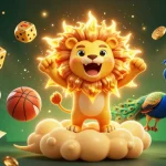 Experience thrilling sports betting with nk88's dynamic illustration featuring exciting gameplay elements.