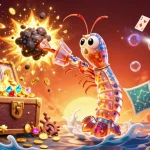 Experience thrilling jackpots with 11WIN in this dynamic casino-themed 3D illustration.
