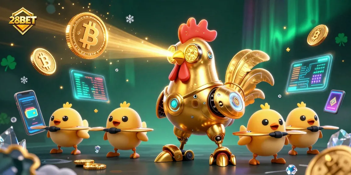 Play exciting games at 28BET with immersive cryptocurrency visuals and unique 3D art.