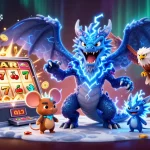 Win big with the electric 11WIN slot jackpot explosion filled with gold and dynamic casino elements.